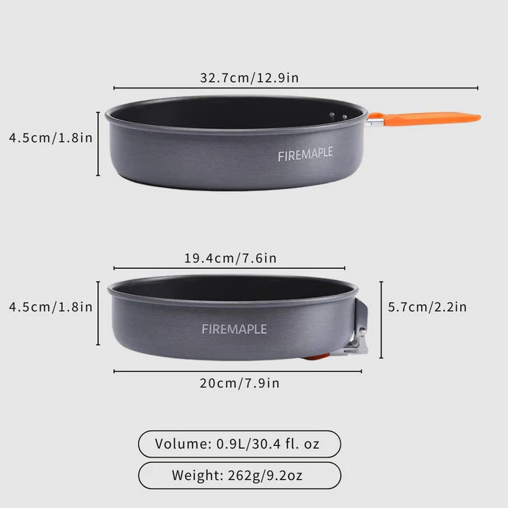 Fire Maple Feast Frypan 
Non-Stick 2026 - Image 2