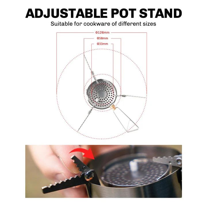 Fire Maple Greenpeak Ⅱ Pressure-Regulator Gas Stove - Image 4