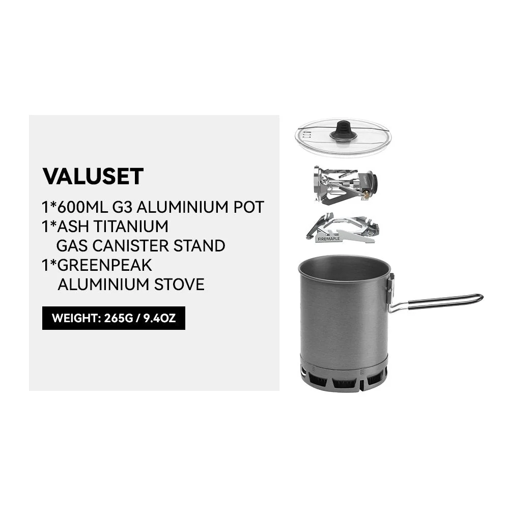 Fire Maple Petrel Ultralight Pot 600ml 2026 - Image 10