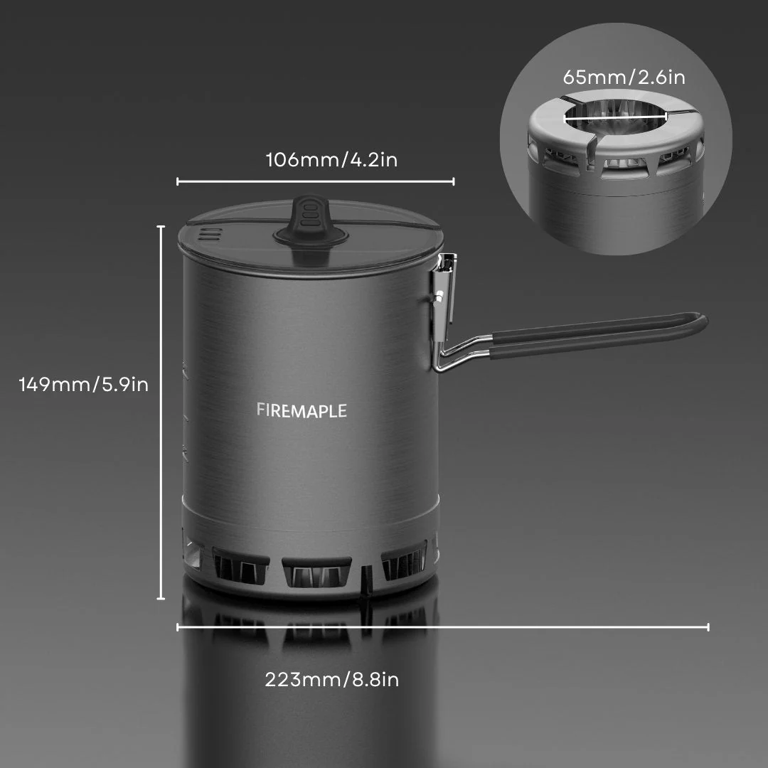 Fire Maple Petrel Ultralight Pot 600ml 2026 - Image 8