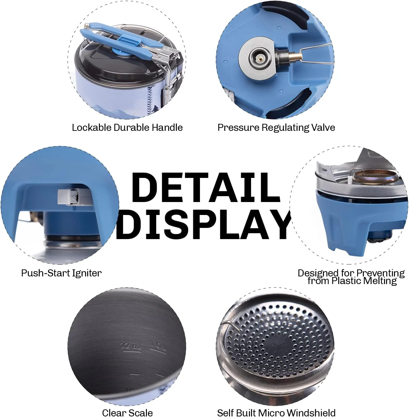 Fire Maple Star X5
Polaris Pressure-Regulator Cooking System (Blue) - Image 4