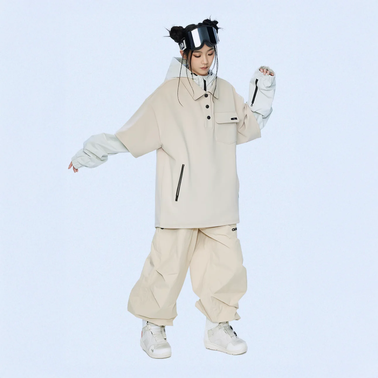 Gainax Snow Hoodie - Unisex - Image 3