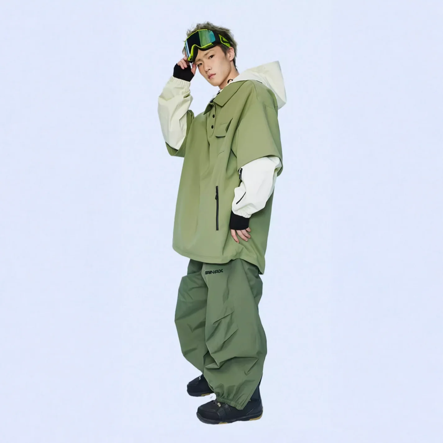 Gainax Snow Hoodie - Unisex - Image 6