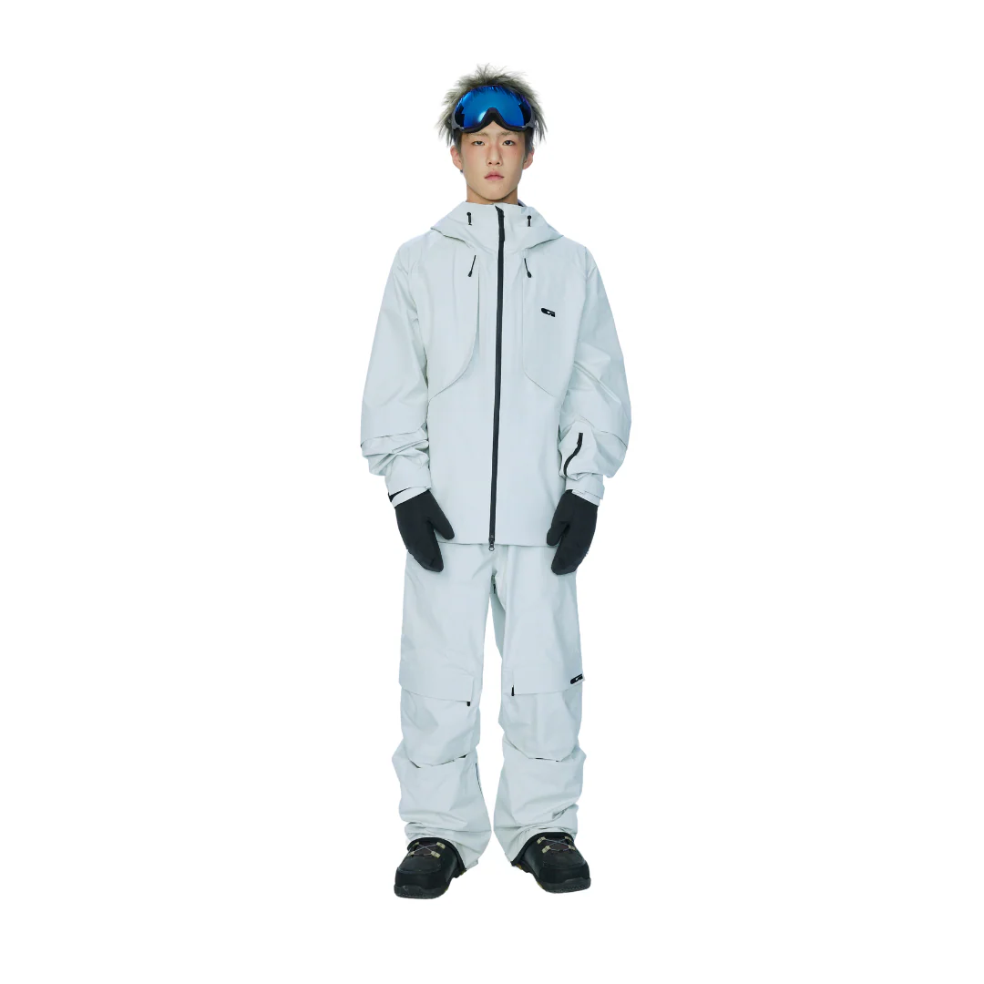 Gainax Snow Jacket Pure White - Image 3