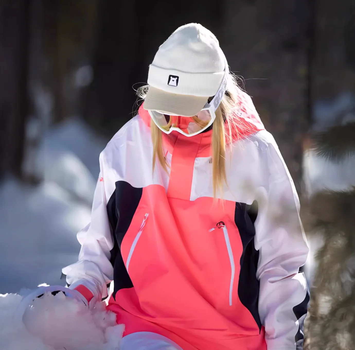 Goski Chico Snow Jacket Pink - Image 4