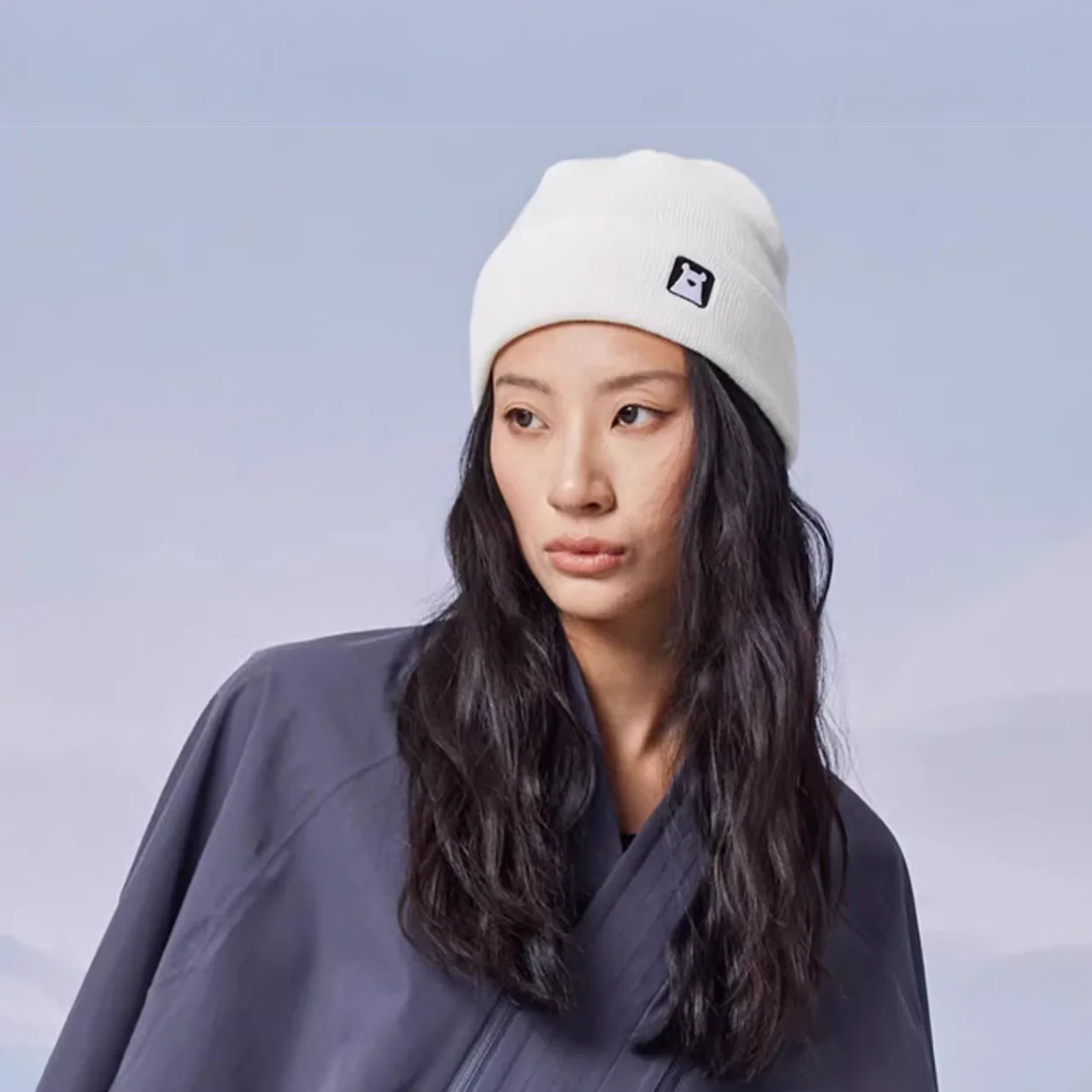Goski Coisini Beanie White - Image 2