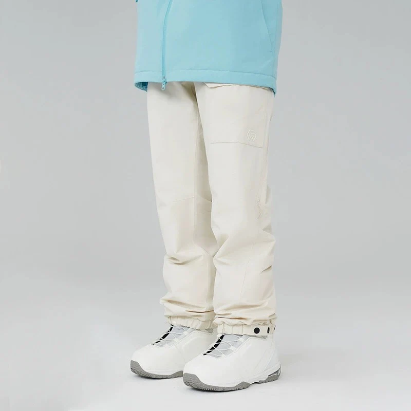 Goski Wum Snow Pants White