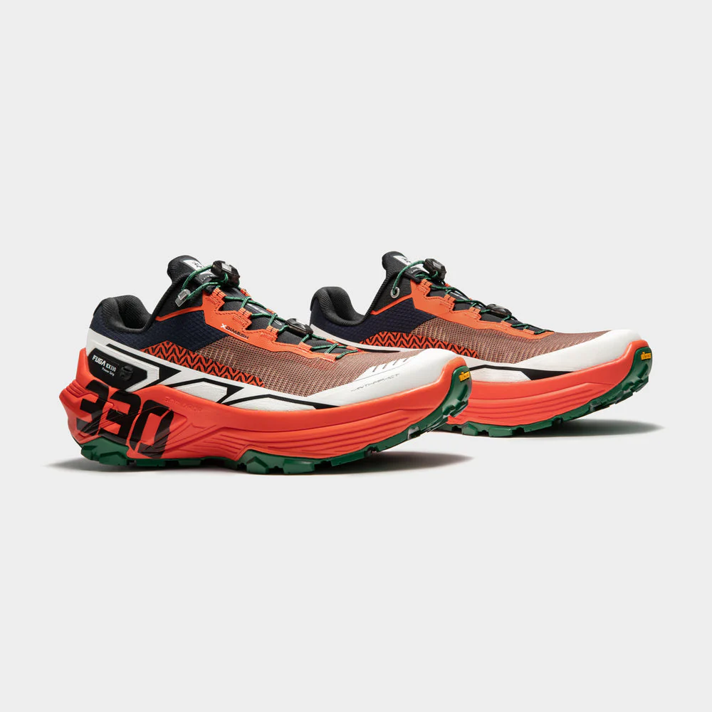 Kailas Fuga Ex330 Trail Running Shoes Women's Fuga Orange/Original/Navy Blue - Image 10