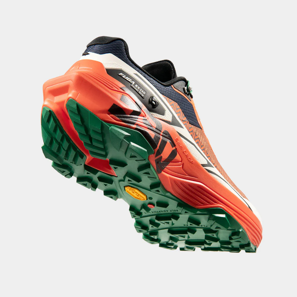 Kailas Fuga Ex330 Trail Running Shoes Women's Fuga Orange/Original/Navy Blue - Image 8