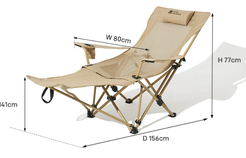Mobi Garden Adjustable Recliner With Mesh 2026 - Image 3