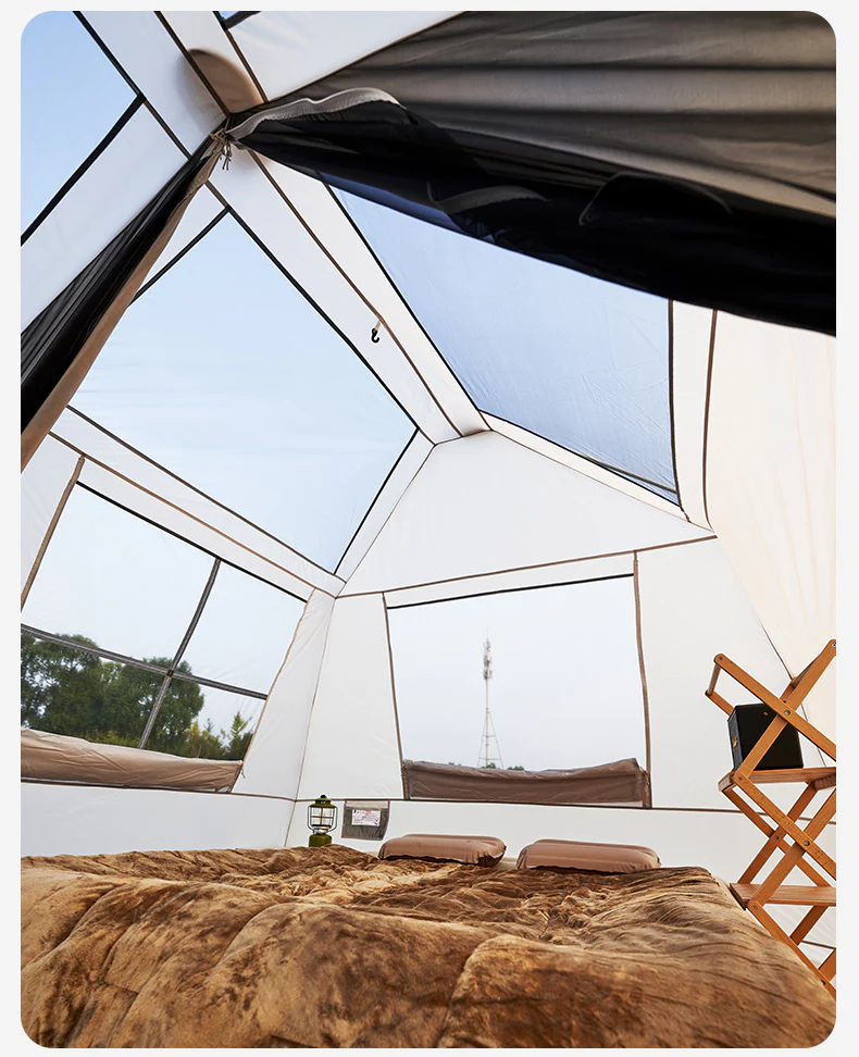Mobi Garden Holiday Mountain Residence 10.9 Tent (Black Coated) - Image 18