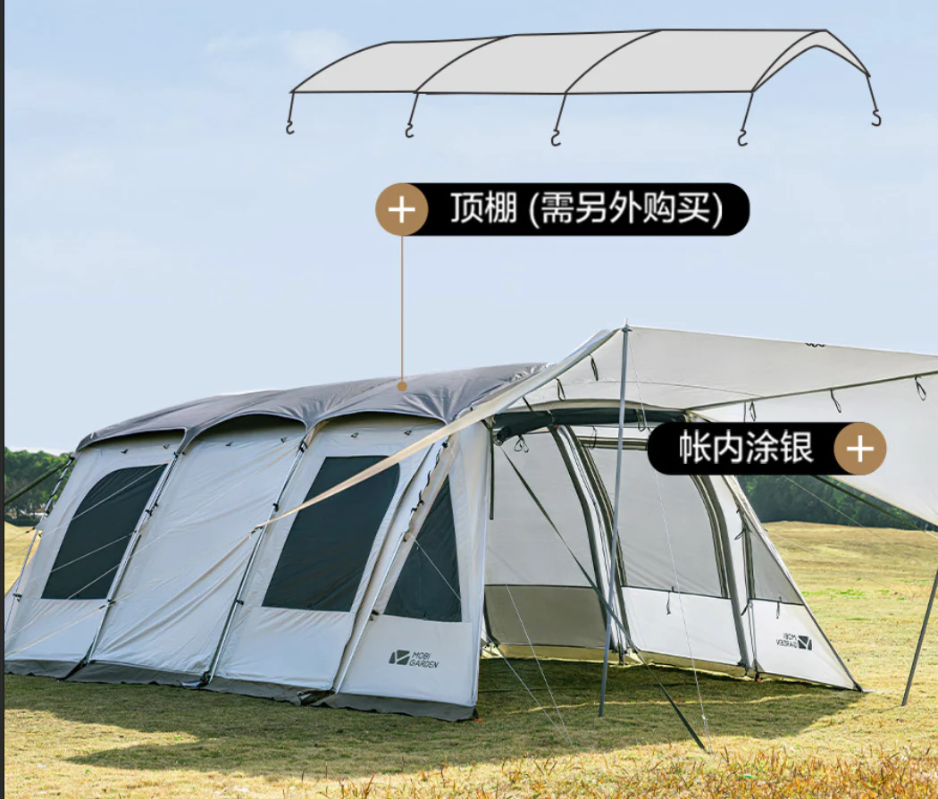 Mobi Garden LS 4 Tunnel Tent - Image 18