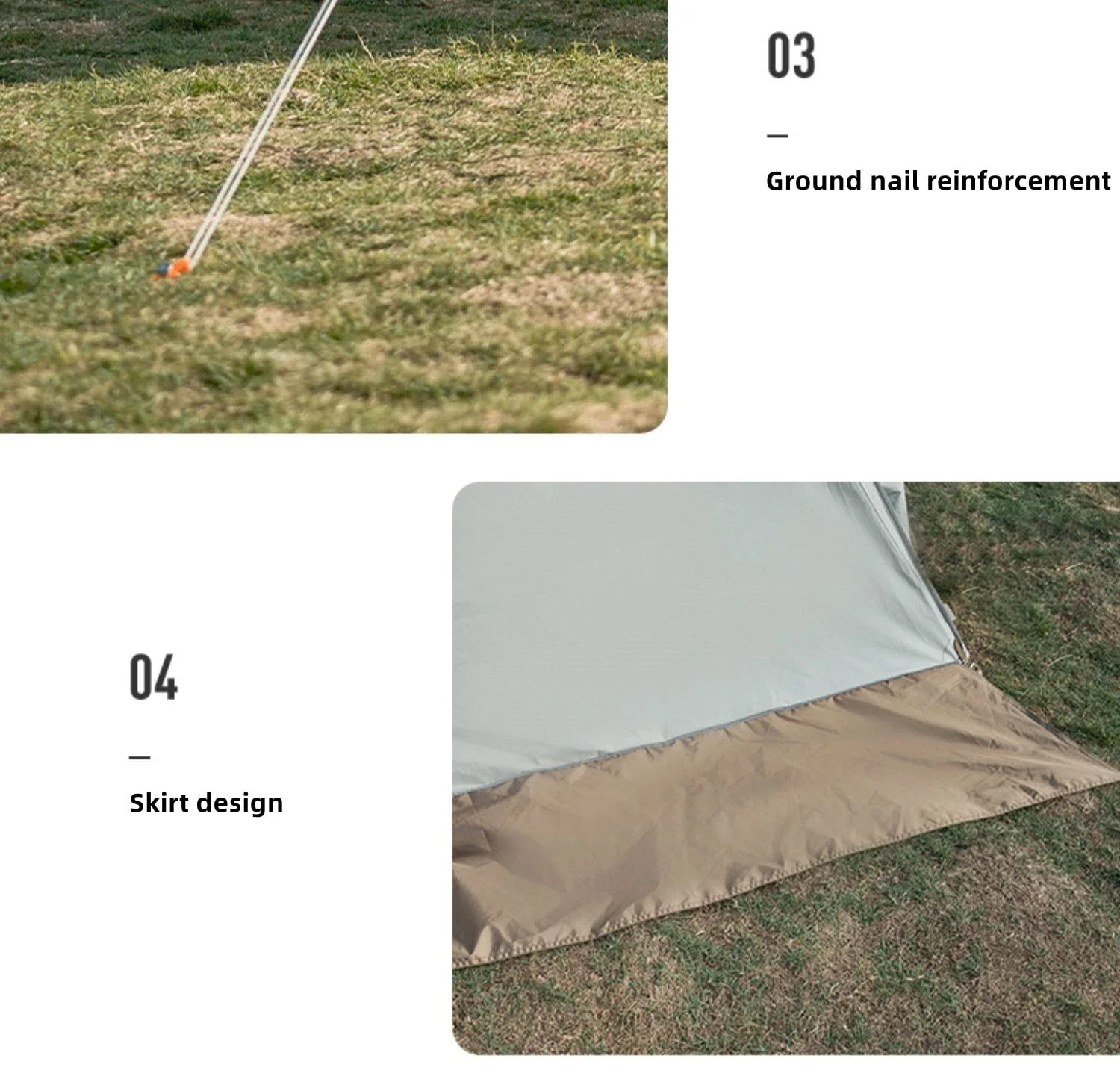 Mobi Garden LS 4 Tunnel Tent - Image 37