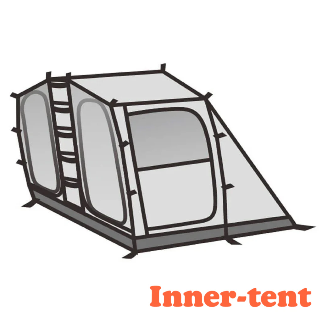 Mobi Garden LS 4 Tunnel Tent - Image 6
