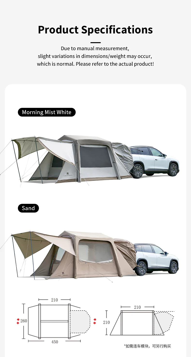 Mobi Garden LS2 CAR REAR AIR TENT 2026 - Image 17