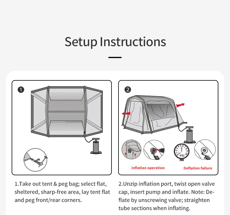 Mobi Garden LS2 CAR REAR AIR TENT 2026 - Image 19