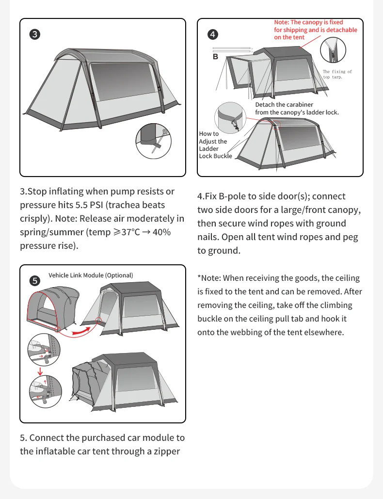 Mobi Garden LS2 CAR REAR AIR TENT 2026 - Image 20