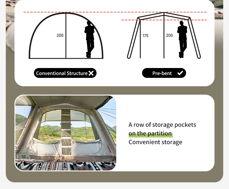 Mobi Garden LS2 CAR REAR AIR TENT 2026 - Image 9