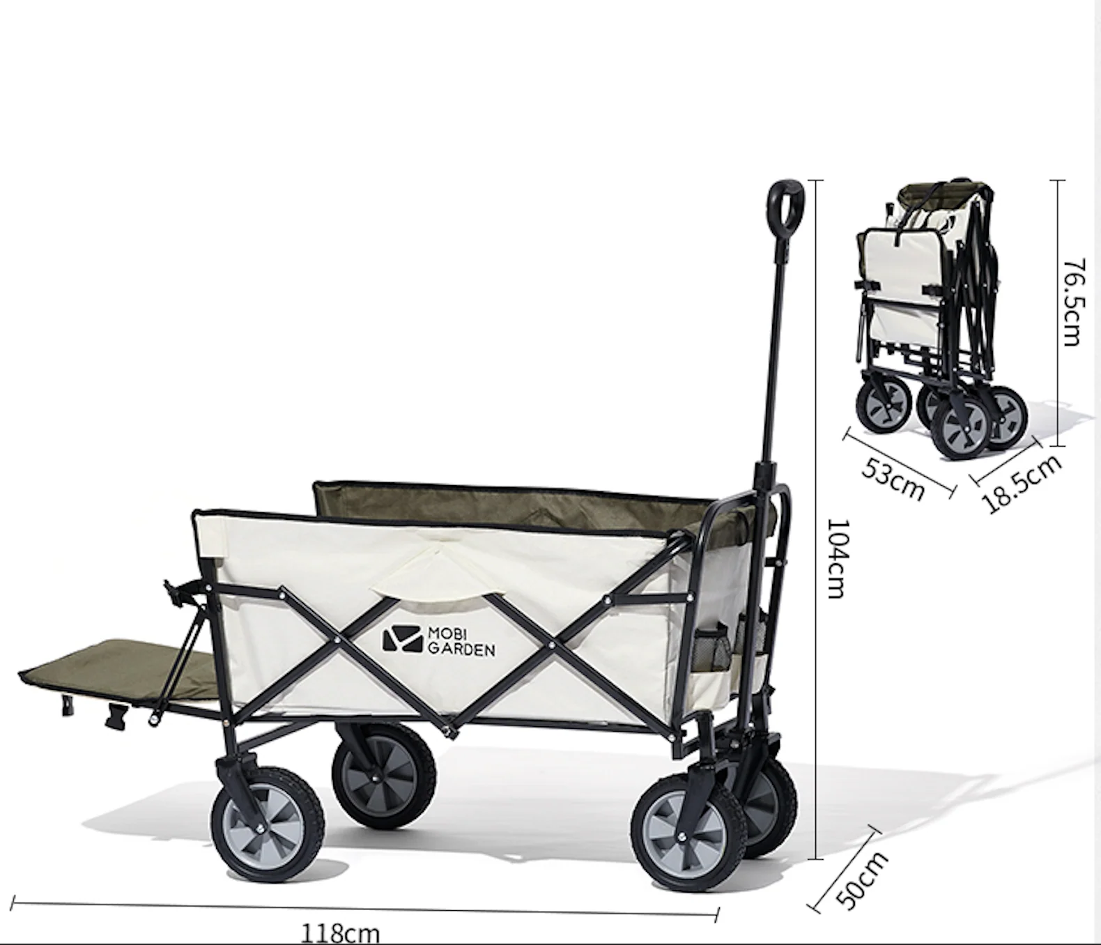 Mobi Garden Starry Folding Cart (Extendable) - Image 7