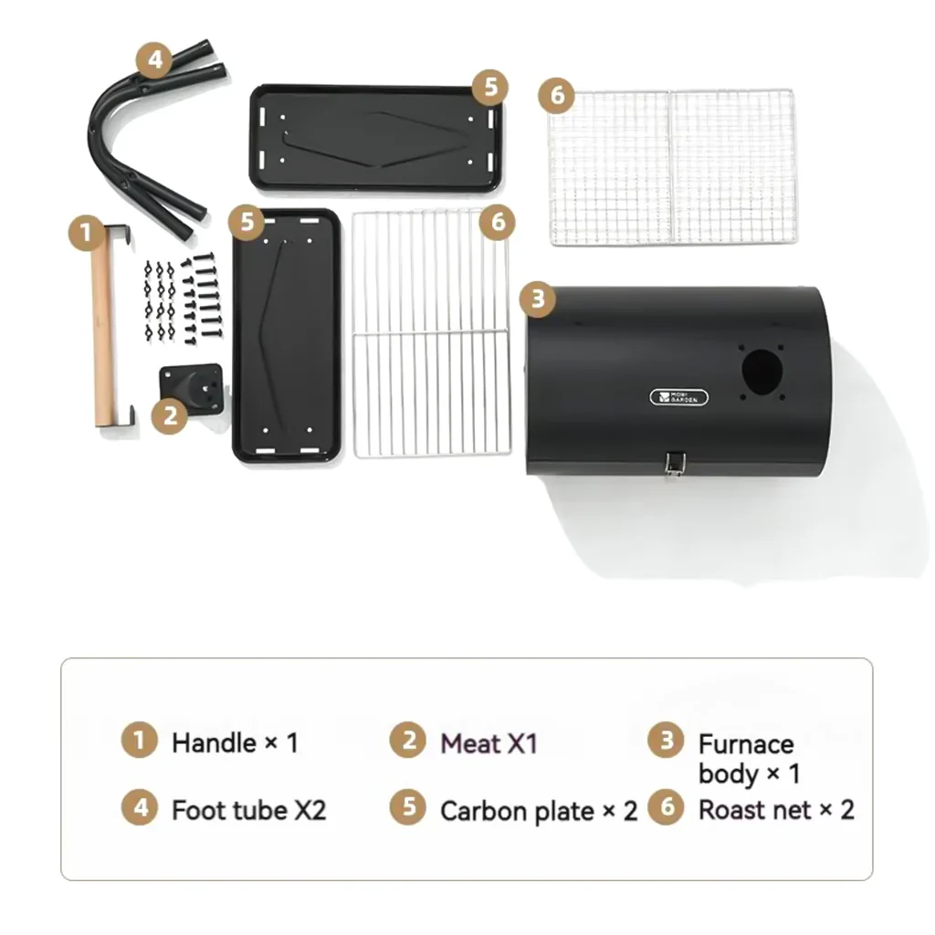 Mobi Garden Double-Sided Portable Barbecue Grill 2026 - Image 4