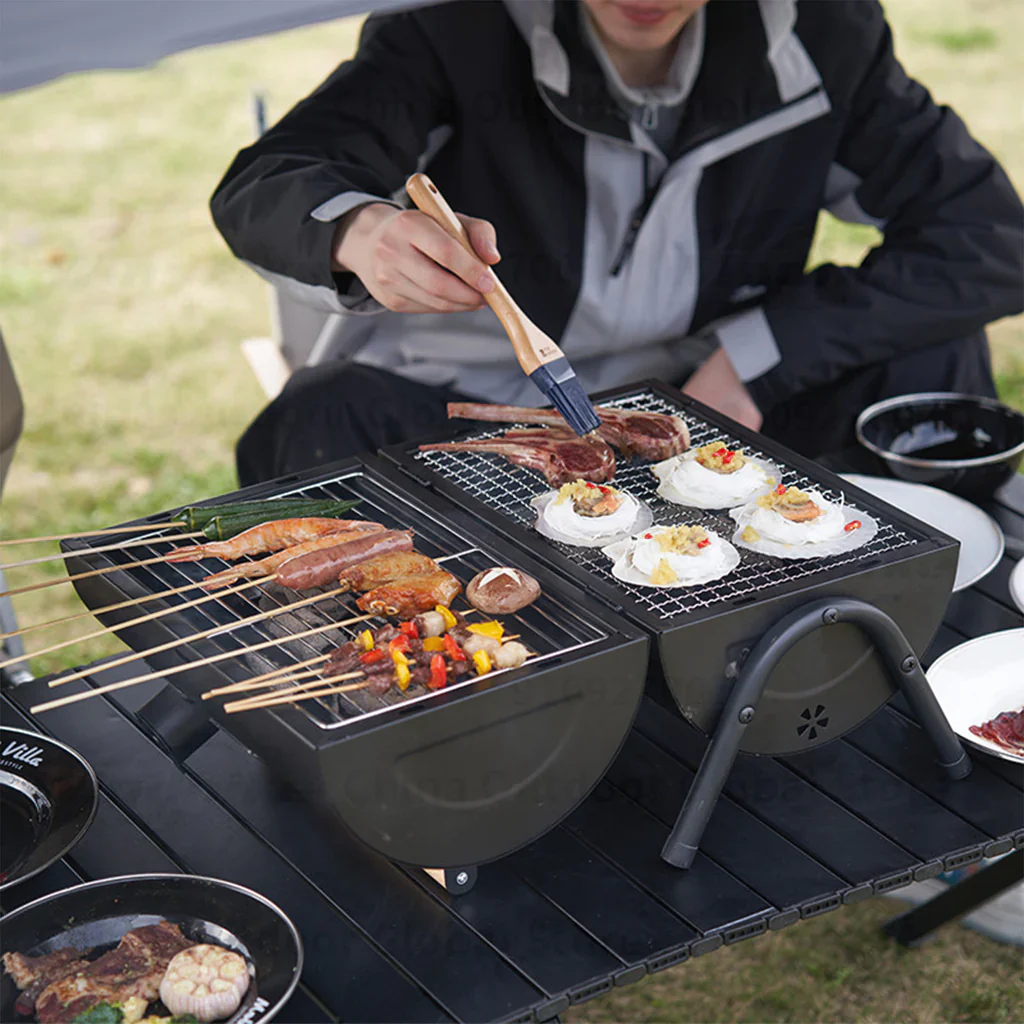 Mobi Garden Double-Sided Portable Barbecue Grill 2026 - Image 6