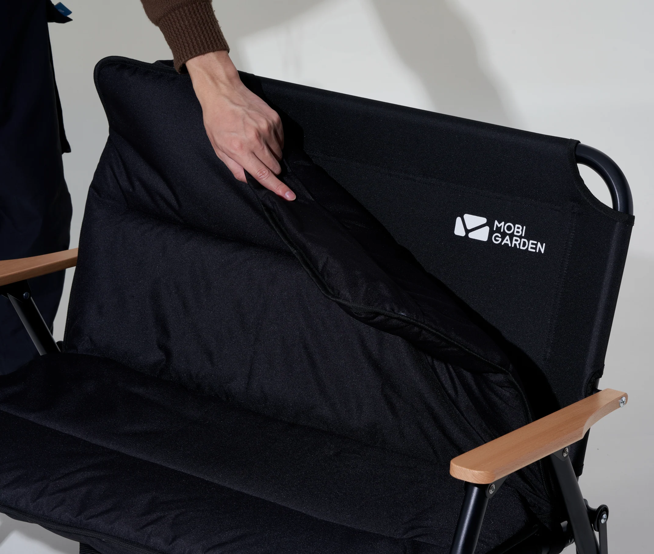 Mobi Garden YM Double Chair With Cloth Cover - Image 9