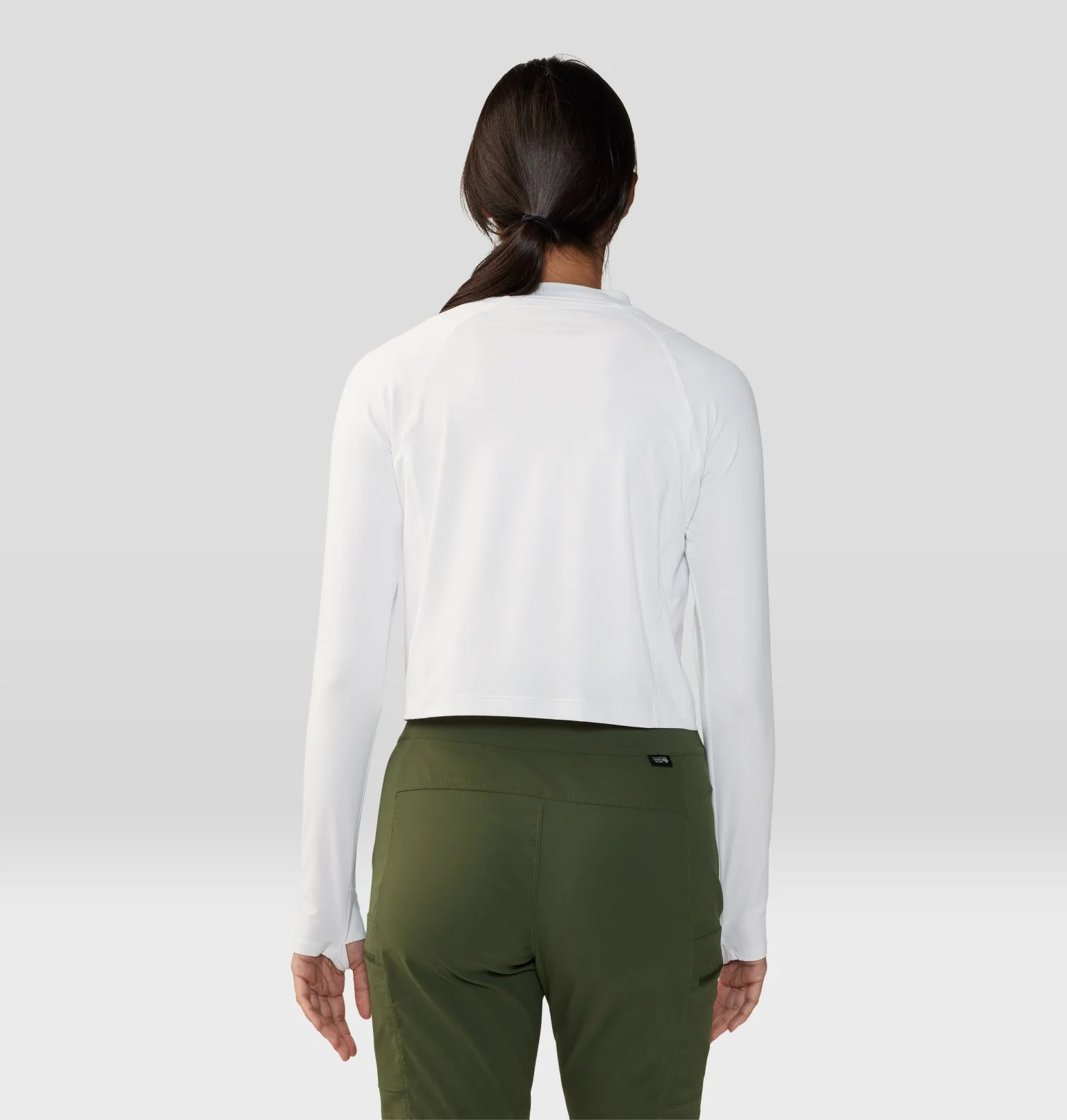 Mountain Hardwear Crater Lake Long Sleeve Crop - Image 3