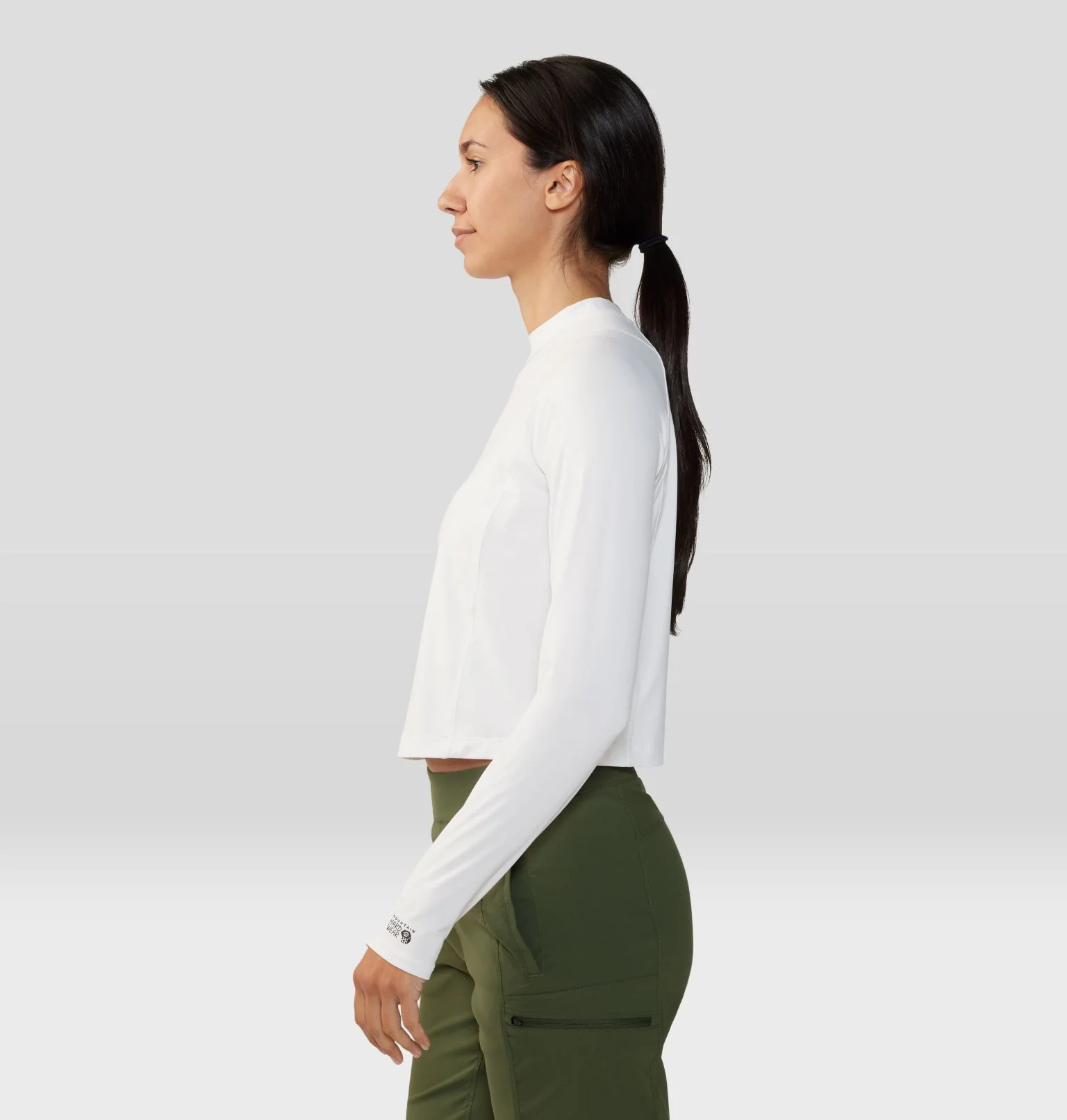 Mountain Hardwear Crater Lake Long Sleeve Crop - Image 4