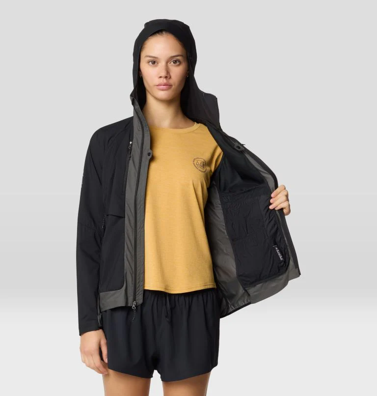 Mountain Hardwear Women's Kor AirShell™ Hybrid Hooded Jacket - Image 7