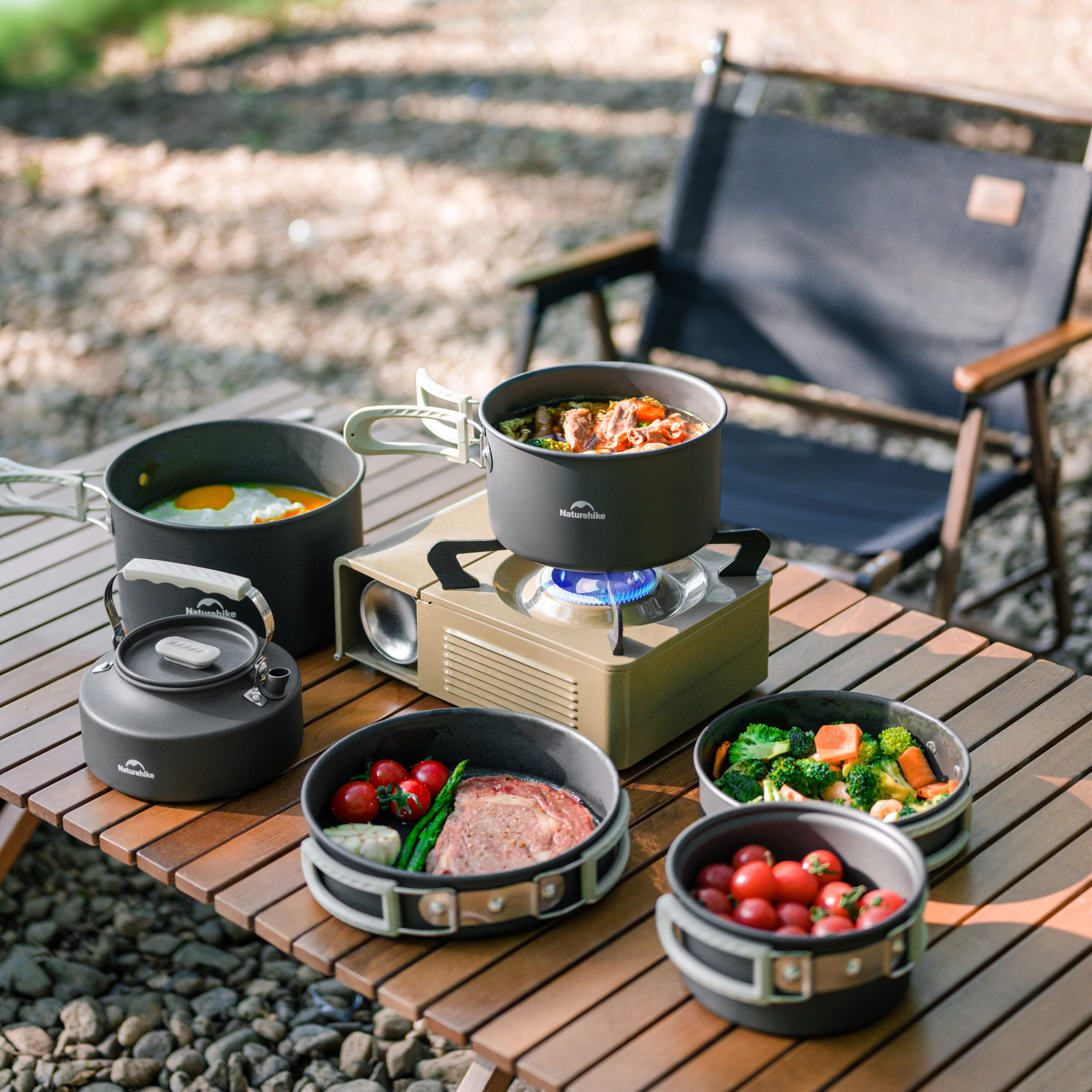 Naturehike Aluminium Alloy Pot Set A For 2-4 People 2026 - Image 10