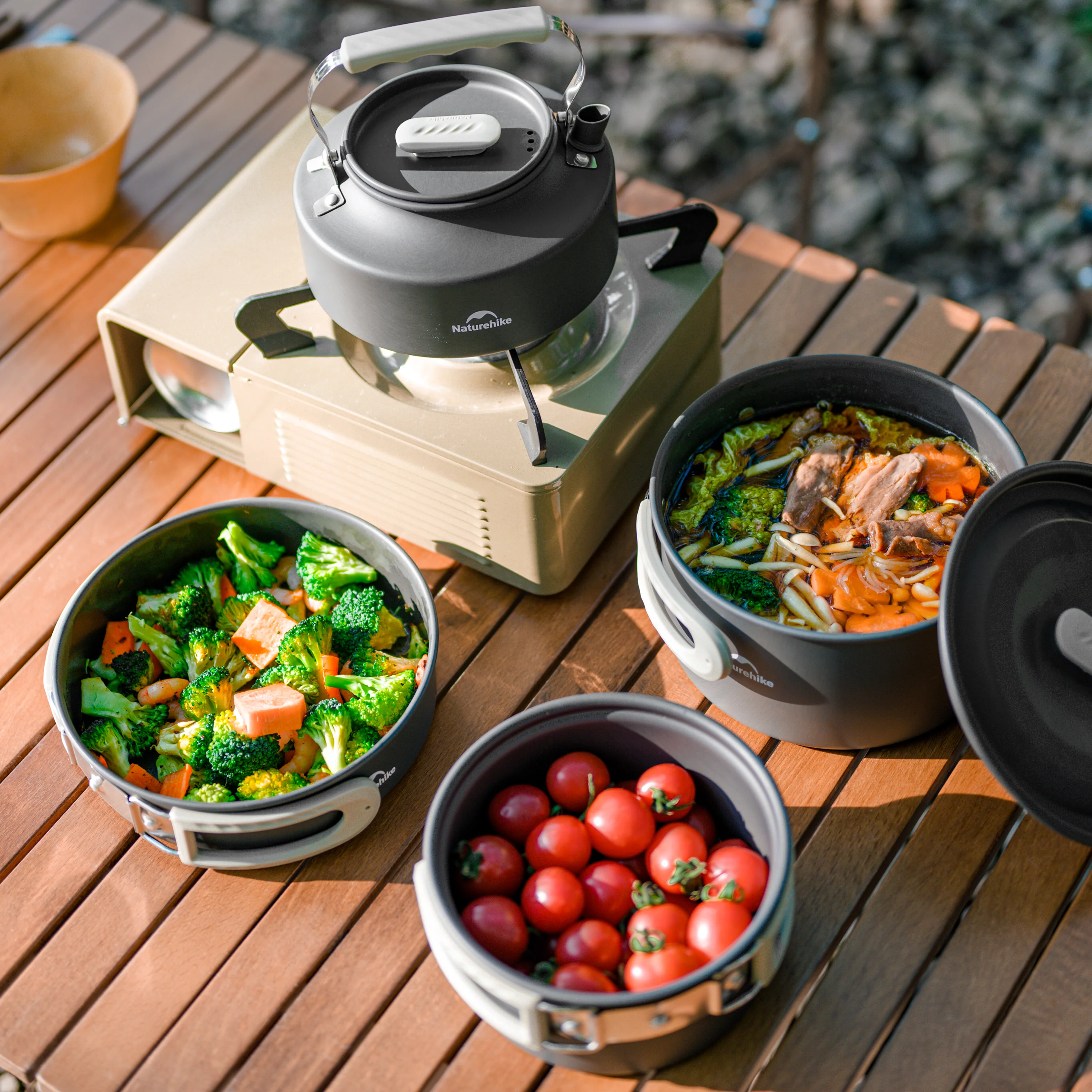 Naturehike Aluminium Alloy Pot Set A For 2-4 People 2026 - Image 8