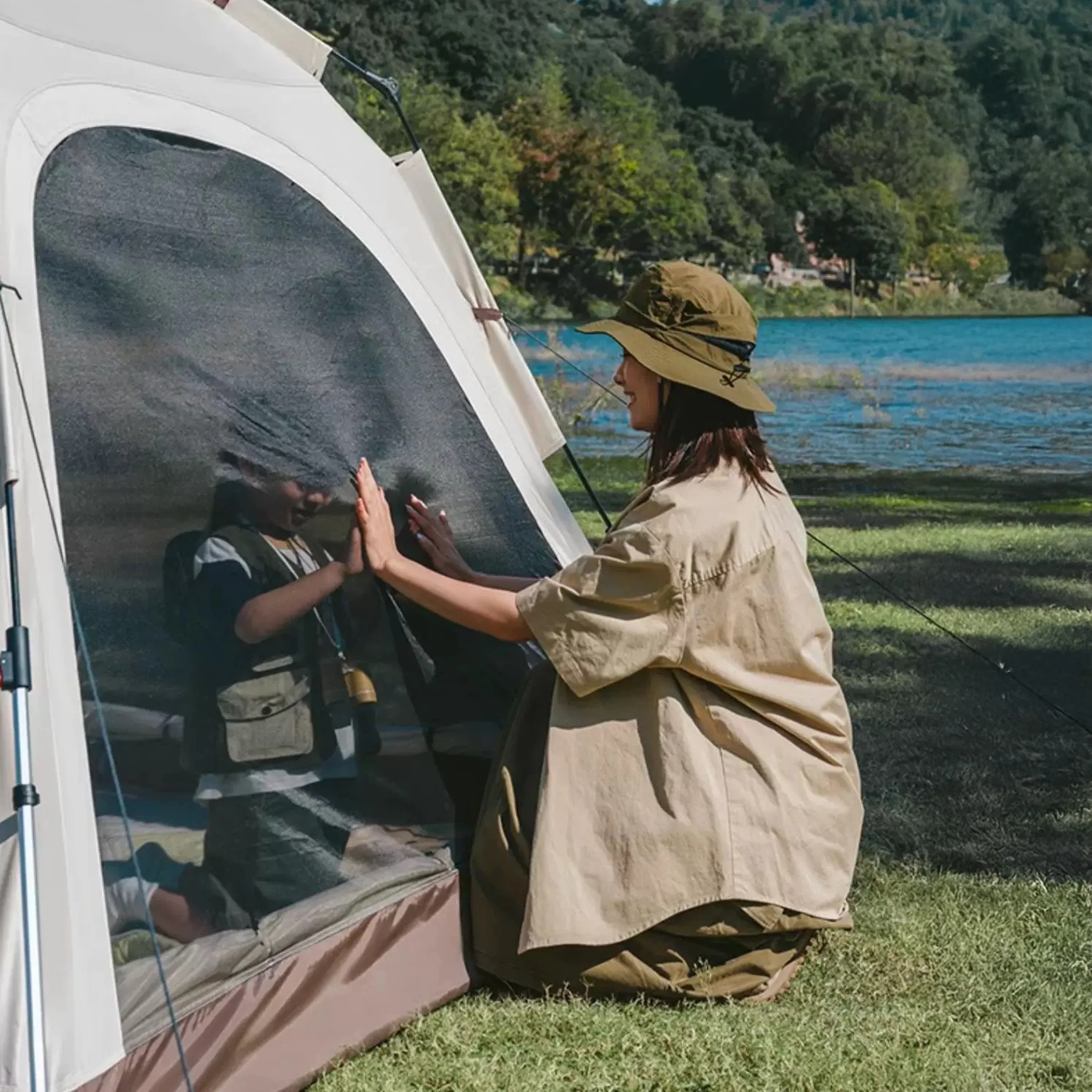 Naturehike Ango 3 Automatic Tent Small (With Canopy) - Image 5