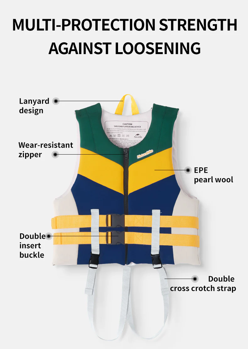 Naturehike Buoyancy Vest Yellow - Image 2