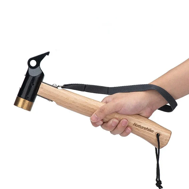 Naturehike Camping hammer with solid wood handle 2026 - Image 2