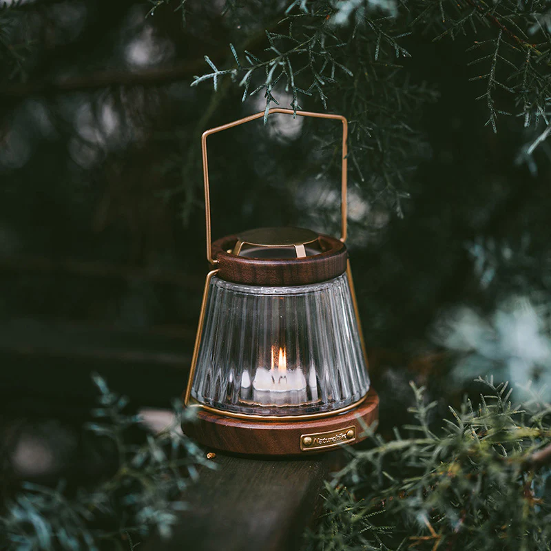 Naturehike Walnut Candle Lanterns - Image 3