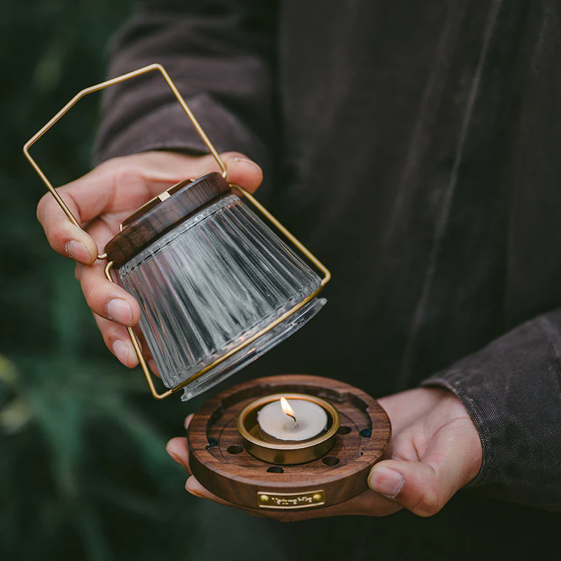 Naturehike Walnut Candle Lanterns - Image 9