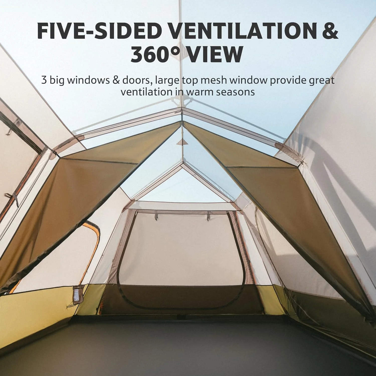 Naturehike Cape™ 8-Person Pop-Up Camping Tent 2026 - Image 4