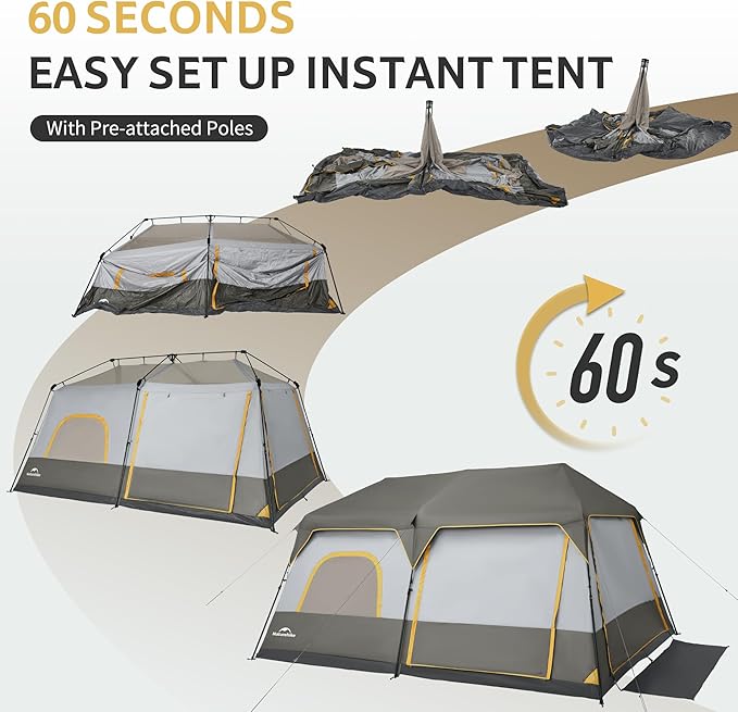 Naturehike Cape™ 8-Person Pop-Up Camping Tent 2026 - Image 5