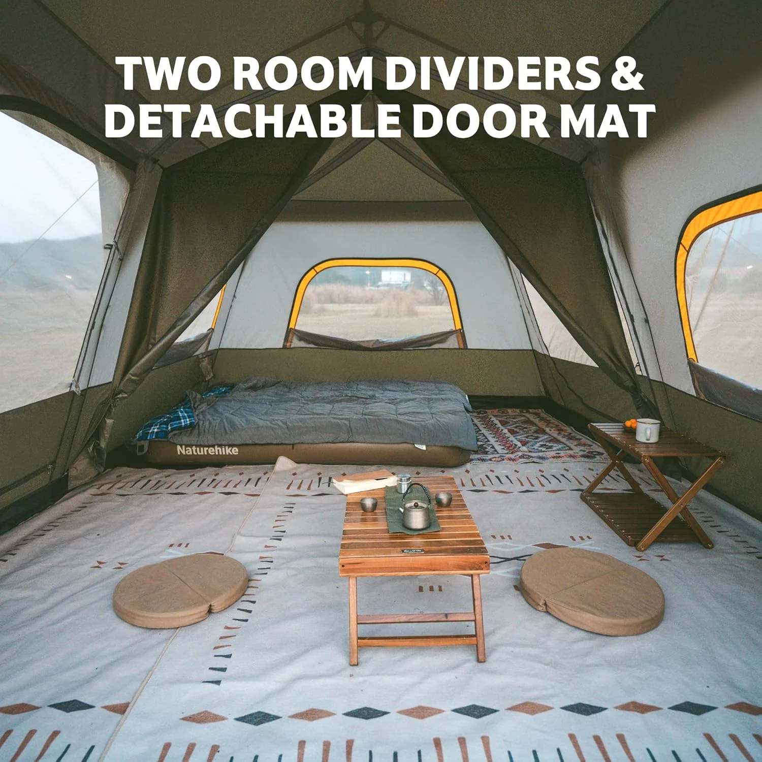 Naturehike Cape™ 8-Person Pop-Up Camping Tent 2026 - Image 7