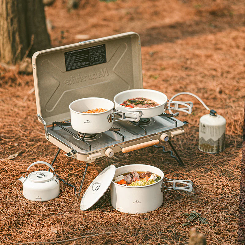 Naturehike Ceramic Non-Stick Pot Set 4-7 People Pot Set - Image 2