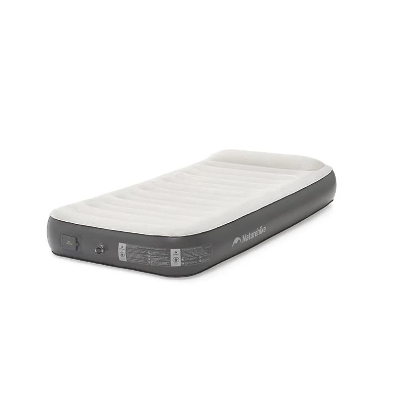 Naturehike Chenjing Grey Built-In Pump With Pillow Inflatable Bed - Image 12