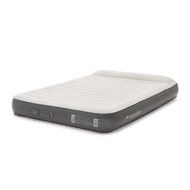Naturehike Chenjing Grey Built-In Pump With Pillow Inflatable Bed - Image 13