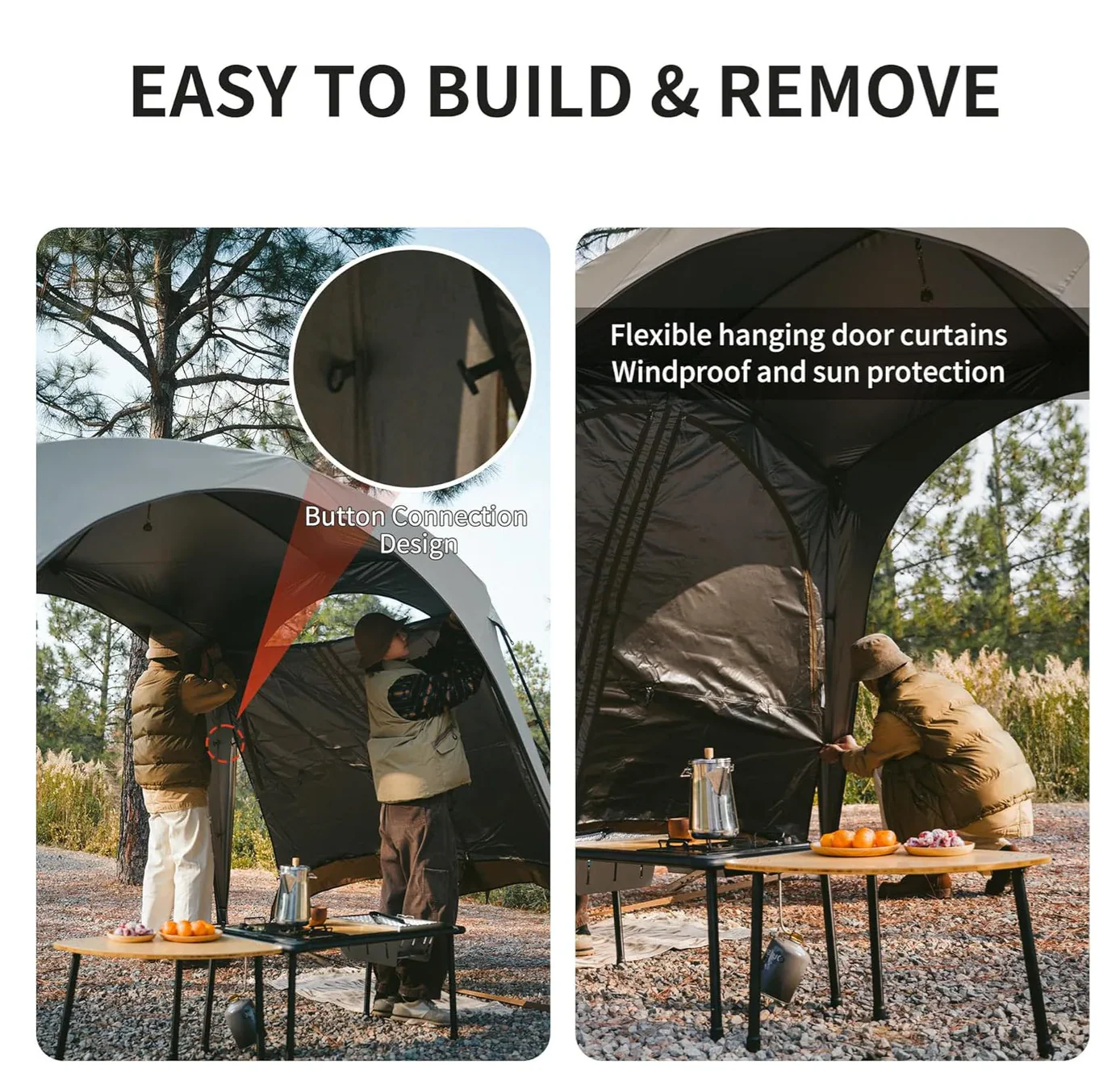 Naturehike Cloud Boundar Quick Opening Canopy / Tent 2026 - Image 18