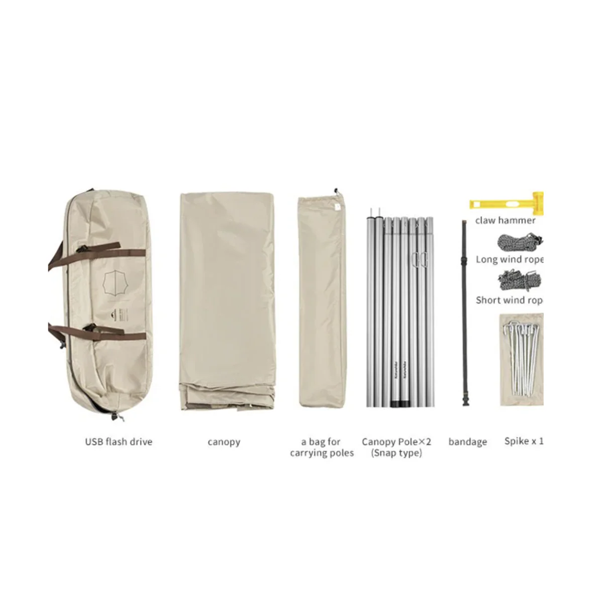 Naturehike Cloud Skies Octagonal Large Tarp Lite 2026 - Image 7