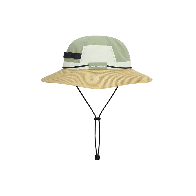 Naturehike Contrasting Colors Braided Fisherman Hat - Light Green