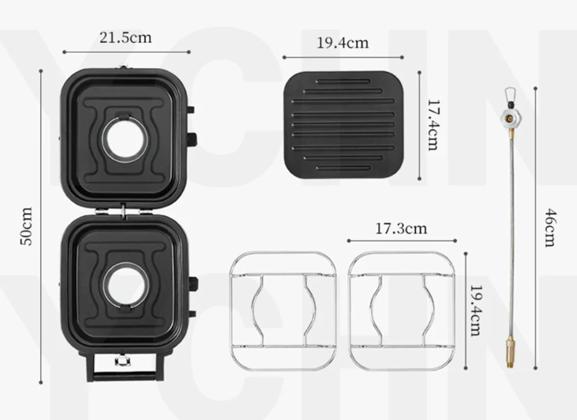 Naturehike Double Burner Folding Gas Stove 2026 - Image 3