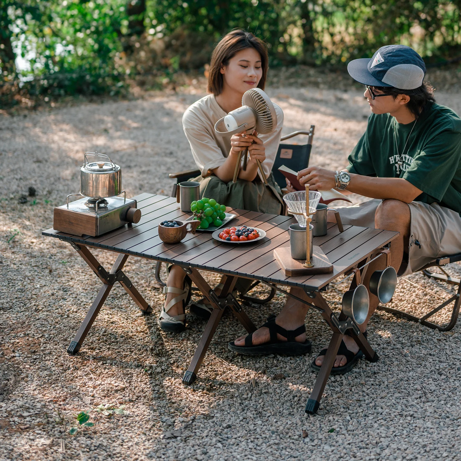 Naturehike Fang Yun Aluminum Egg Roll Table - Se Version - Image 6