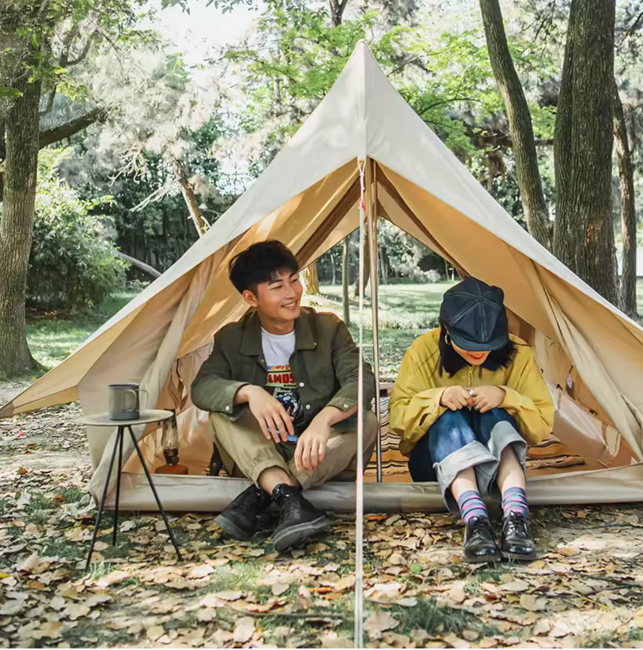 Naturehike Gen Extend 5.6 Cotton A-Frame Camping Tent - Image 3