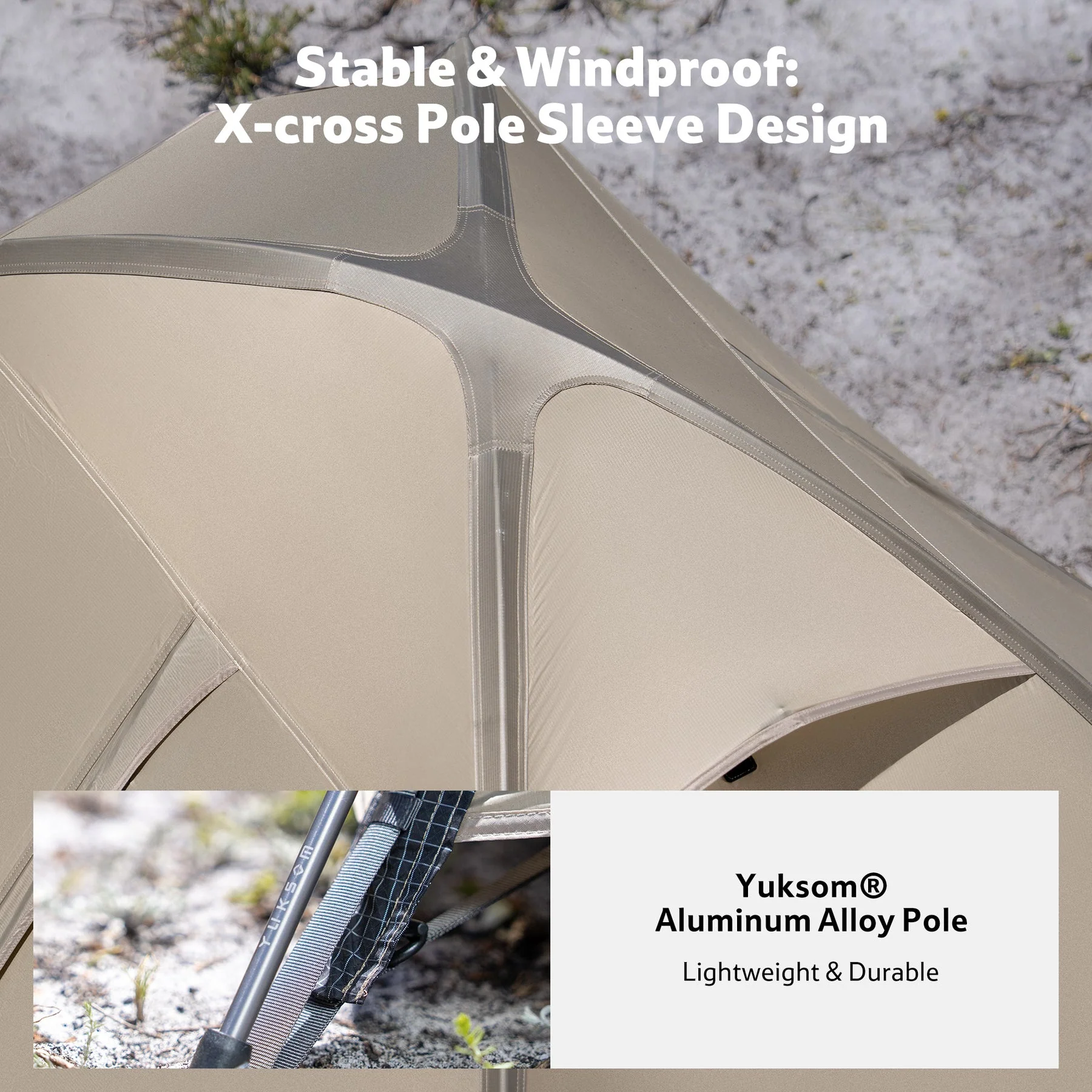 Naturehike Giling PRO™ 4-Season 2-Person Backpacking Tent 2026 - Image 4