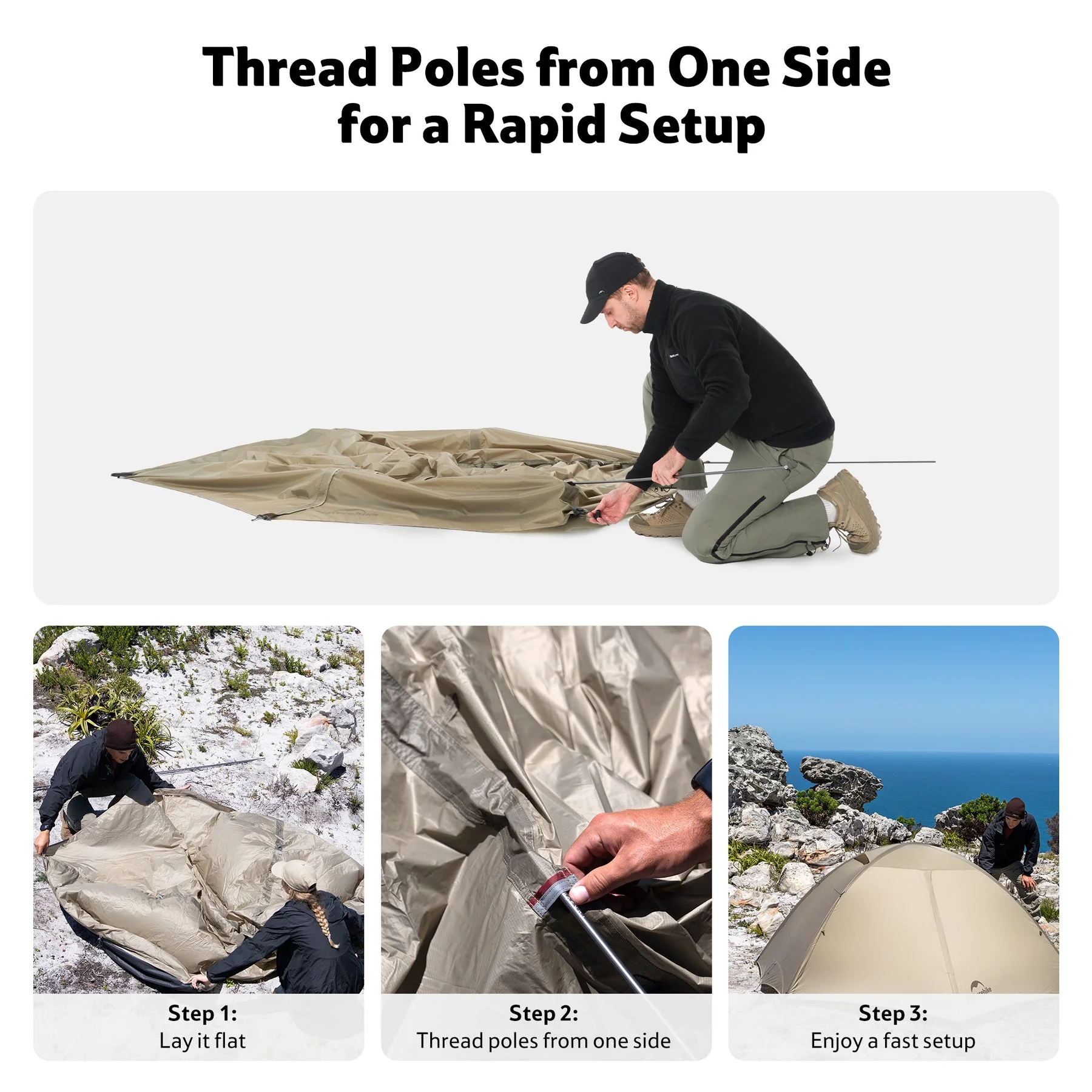 Naturehike Giling PRO™ 4-Season 2-Person Backpacking Tent 2026 - Image 5
